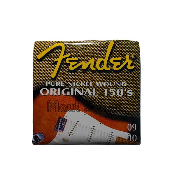 Senar Gitar Elektrik Fender 0,08 0,09 Original