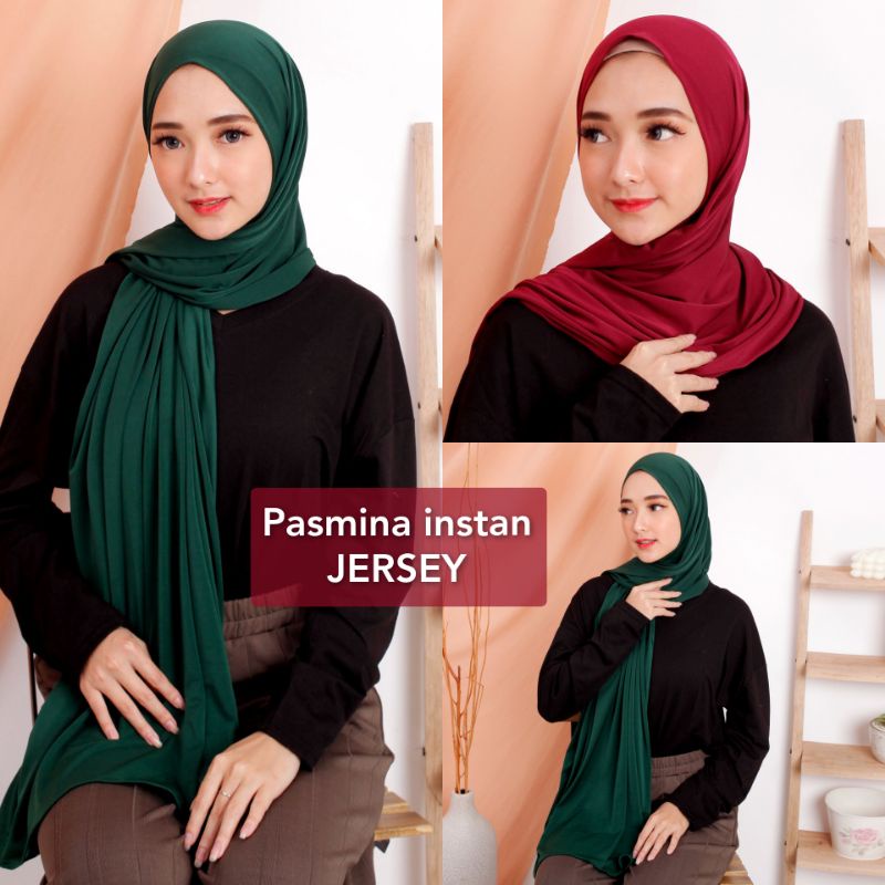 Pasmina Instan Jersey Bnb Pastan terbaru