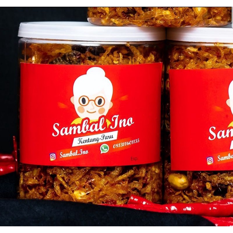 

Sambal kentang & paru Sambal ino