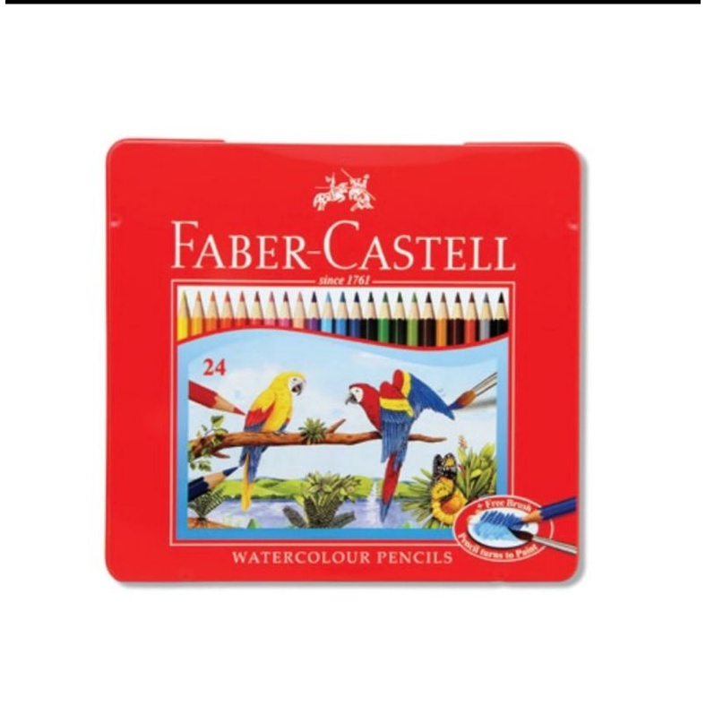

Faber - Castell Watercolour pencils 24 L tin case