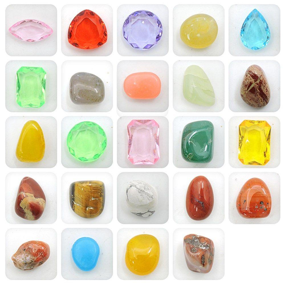 R-flower Advent Calendar Hidden Box Gemstone XMAS Gift Rocks Batu Kristal