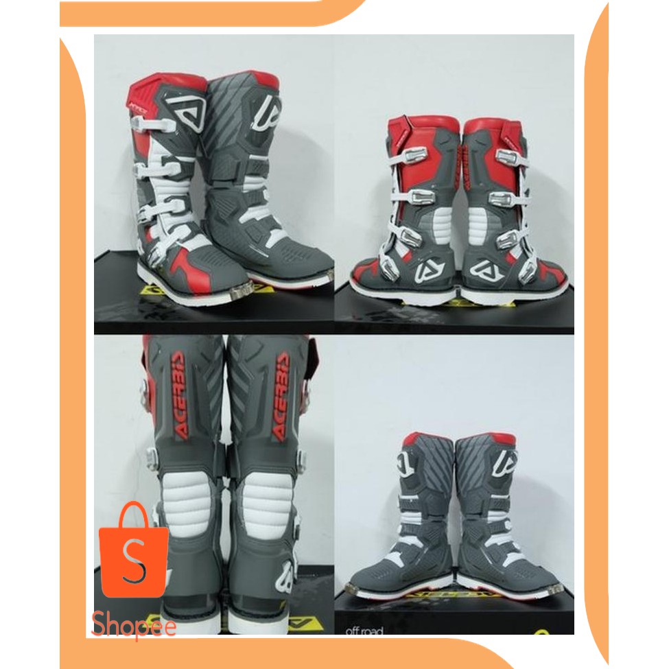 Unik onderdil Sepatu Acerbis x race bukan acerbis xteam xmove xrock 20DEZ Berkualitas