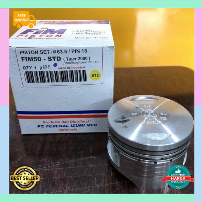 COD ORIGINAL Piston FIM Honda Tiger FIM50 PREMIUM