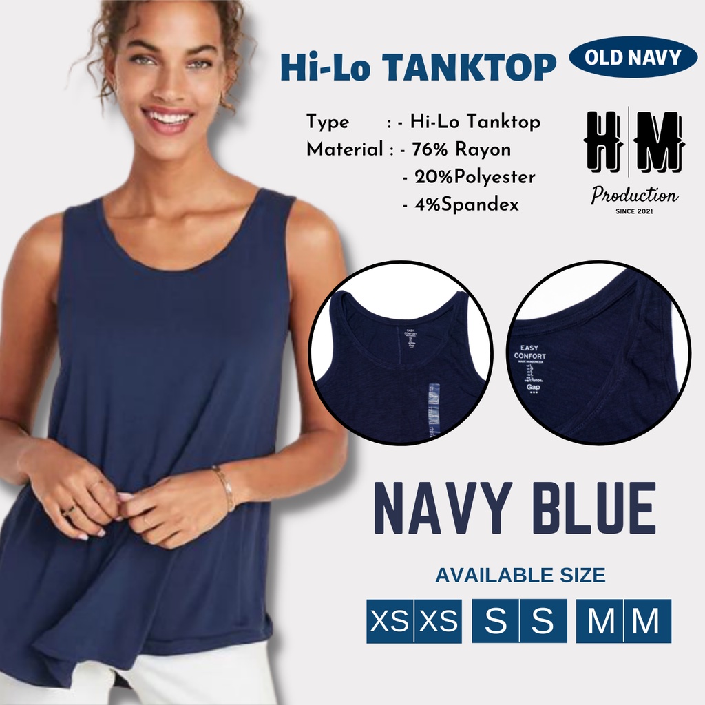Tank Top Wanita Polos Tali Besar Rayon Polyester - Tangtop Jumbo - Tanktop Old navy - Tengtop Import-3