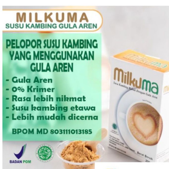 

MILKUMA Susu Kambing Ettawa Plus Gula Aren Etawa