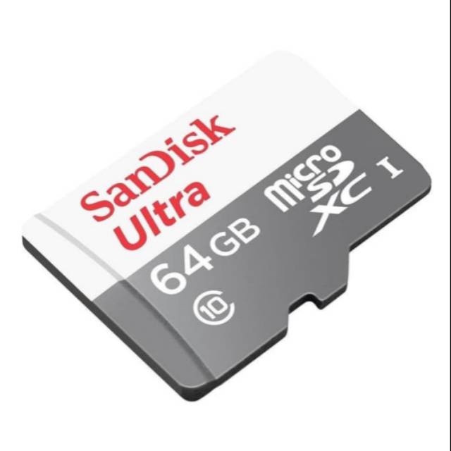 MEMORY CARD SANDISK 64GB CLASS 10 ORIGINAL 100%