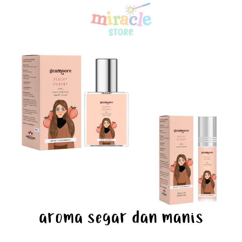 PARFUM GEAMOORE 30ML BOTOL SPRAY INSPIRED FARFUM GEAMOORE 30ML SPRAY PARFUM BACCARAT BACKARAT BAKARAT BACCARATZ VANILLA SWITZBABY FARFUM WANITA ANAK PEREMPUAN PARFUM THAILAND PARFUME MINYAK WANGI COLOGNE PARFUM TAHAN LAMA PARFUME MURAH LUCU