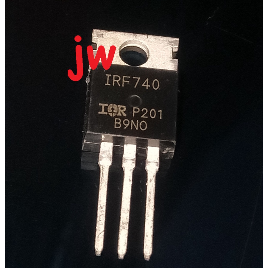 Jual IRF740PBF IRF740 IRF740N IRF 740 N-Ch 10A 400V MOSFET TO-220 ...