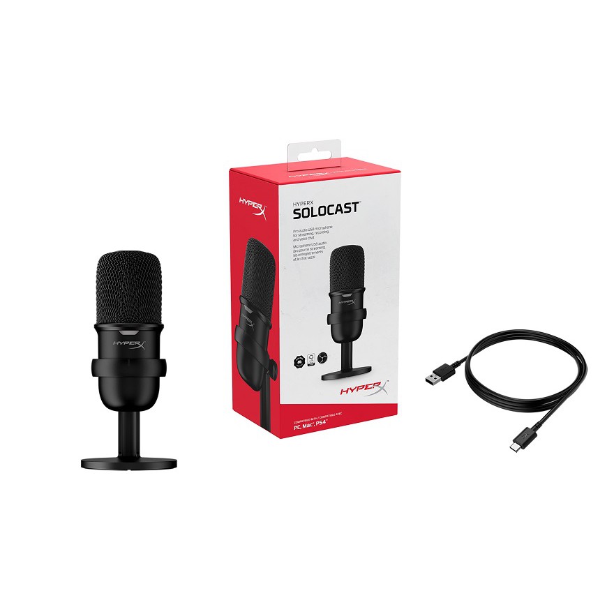 HyperX SoloCast Gaming Microphone Garansi Resmi