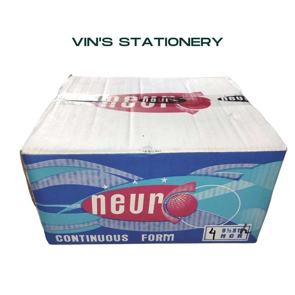 

KERTAS KOMPUTER / CONTINUOUS FORM / NEURO UKURAN A4 DIBAGI 2 (9,5" X 11"/2) 4 PLY (K4/2) NCR