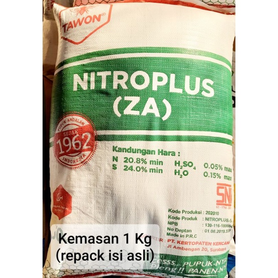 Pupuk ZA TAWON NITROPLUS 1 Kg