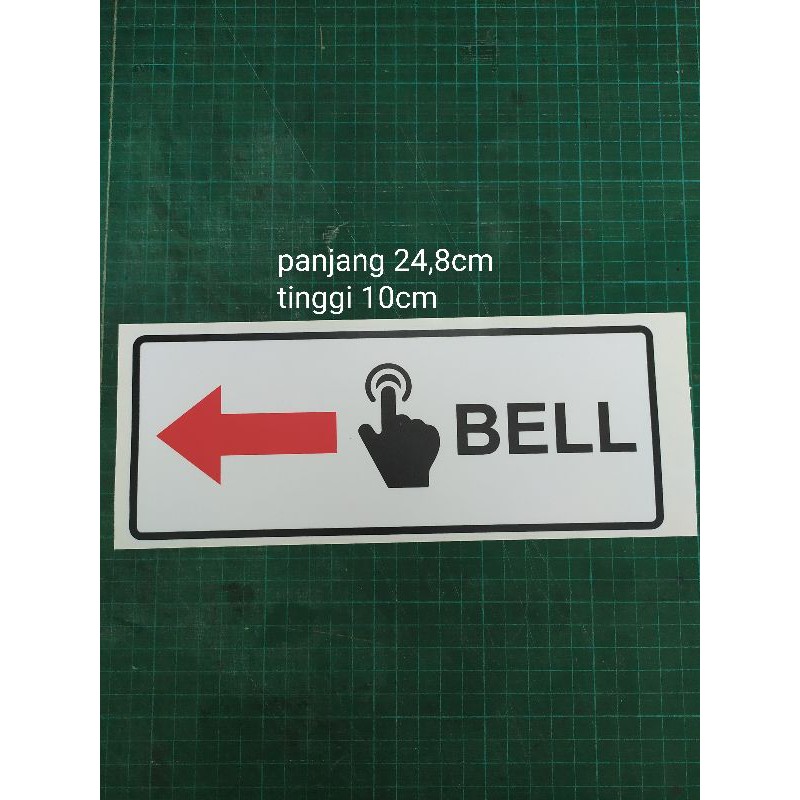 

STIKER TANDA BELL ARAH KIRI