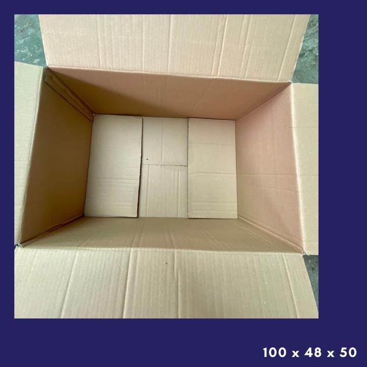 

KARDUS BESAR 100x48x50 cm POLOS DAN BARU !!! .