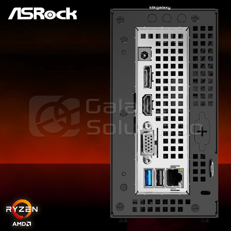 Asrock DESKMINI X300 BAREBONE Mini PC