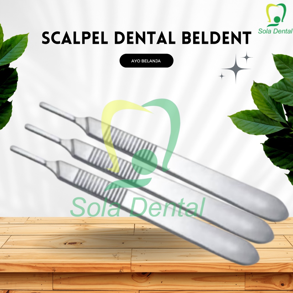 SCALPEL DENTAL BELDENT
