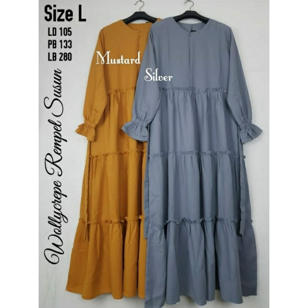 GAMIS WOLLYCREPE REMPEL SUSUN