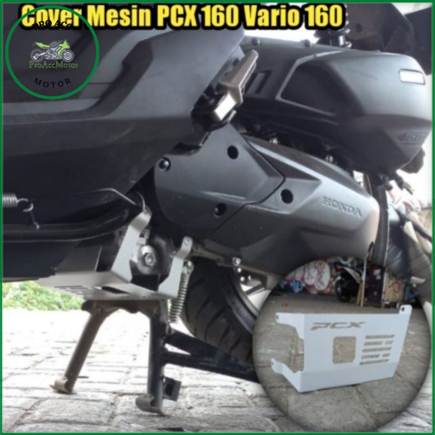 cover engine cover bawah mesin NEW VARIO 160 NEW PCX 160 besi 2mm