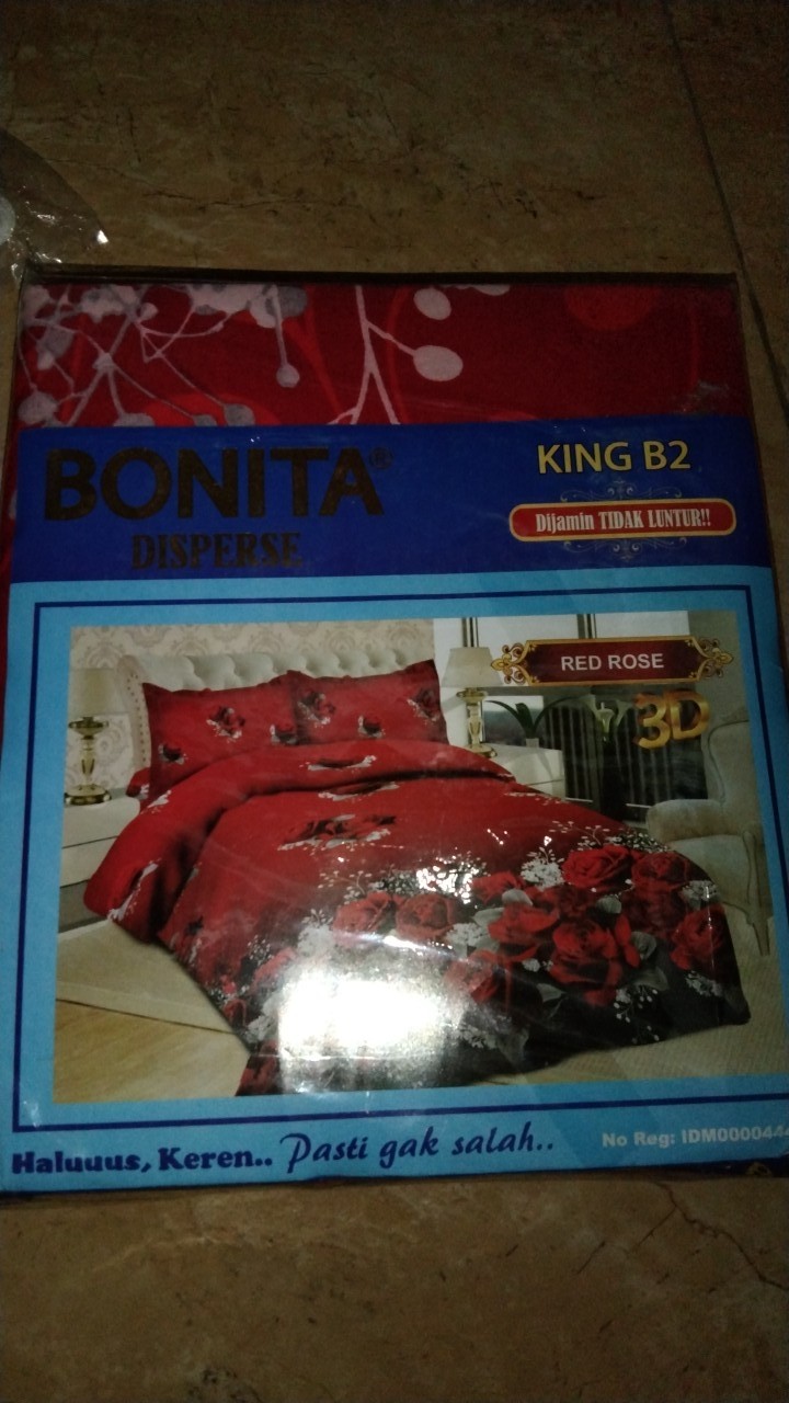 Sprei Hawai Ukuran 180x200 Bantal 4 Hawaii B4 Adem Murah Bahan Microtex - Ijn Plaza