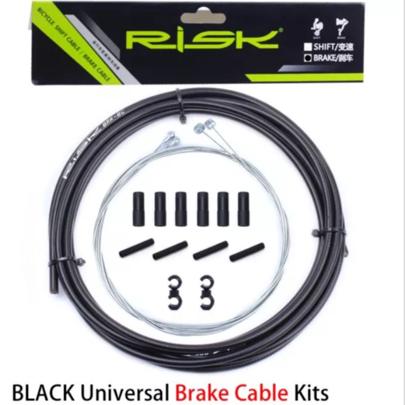 Risk Kabel Set Rem Mekanik Disc brake Sepeda Cable V Brake Sepeda