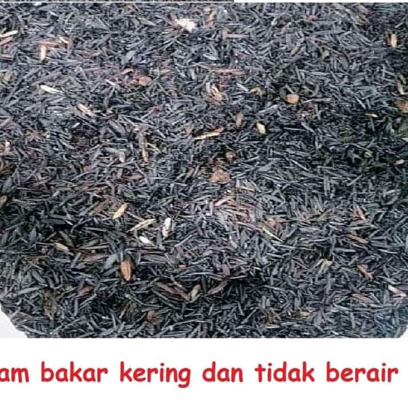 sekam bakar arang sekam