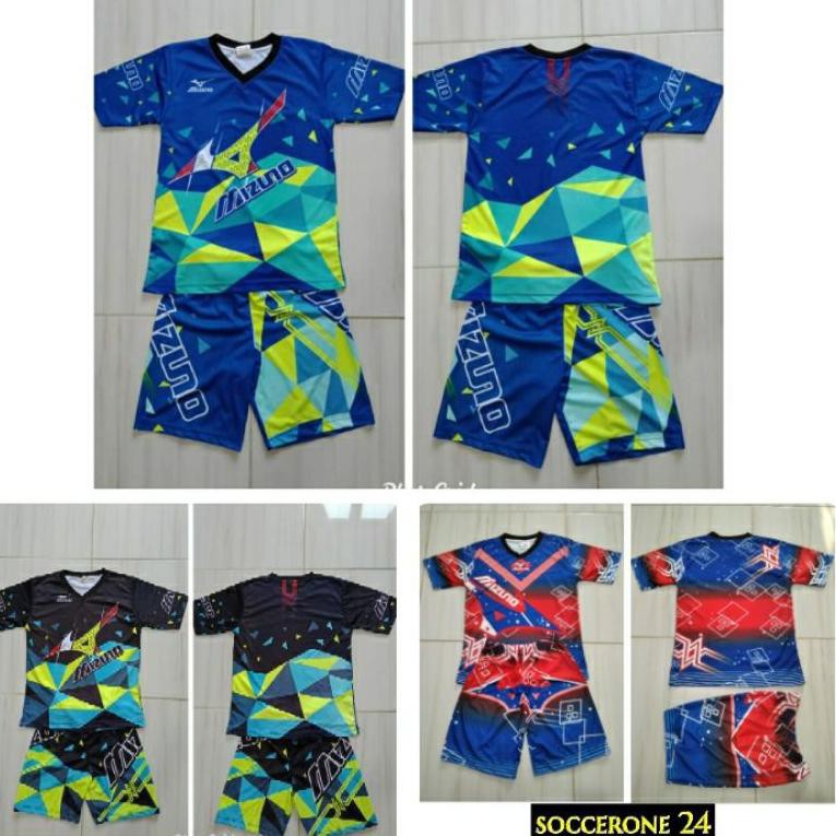 Barang Pilihan Baju Voli anak Kids FULL PRINTING
