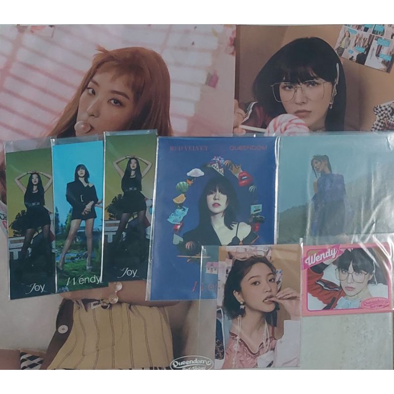 [OFFICIAL] PART 1: RED VELVET QUEENDOM Special Card Postcard Potraitcard Bookmark Folded Poster Joy 
