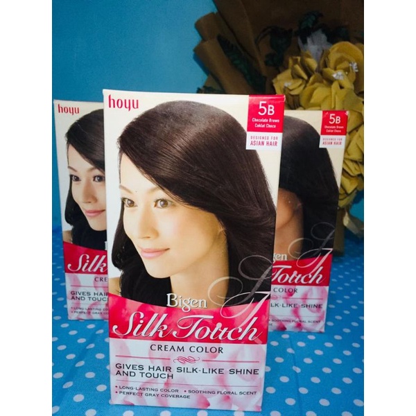 Bigen Silk Touch 5B Pewarna rambut chocolate brown