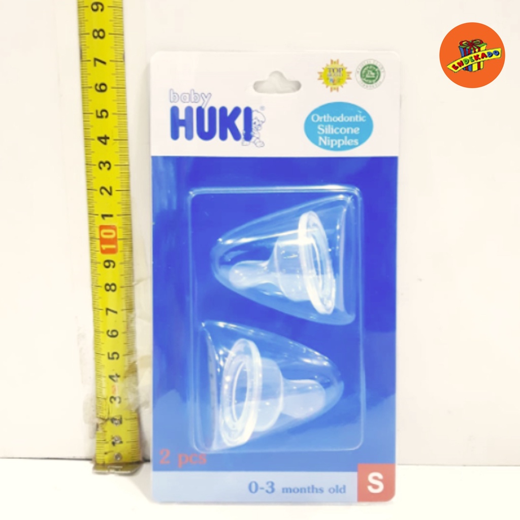 Huki Orthodontic Silicone Nipples 2pc