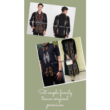 COUPLE TENUN ORIGINAL/COUPLE BATIK/SARIMBIT TENUN