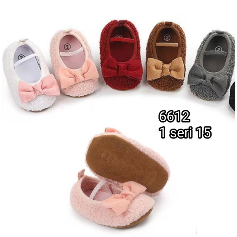 Sepatu Prawalker Bayi 3-18 Bulan Cewek 6612