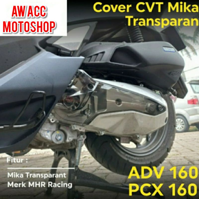 Cover Tutup CVT Tengah ADV 160 PCX 160 Transparan