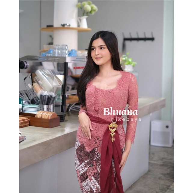 Kebaya Bali / Kebaya Wisuda Jahitan Tailor / Pribadian Semi Prancis Premium Quality / Kebaya Wisuda 