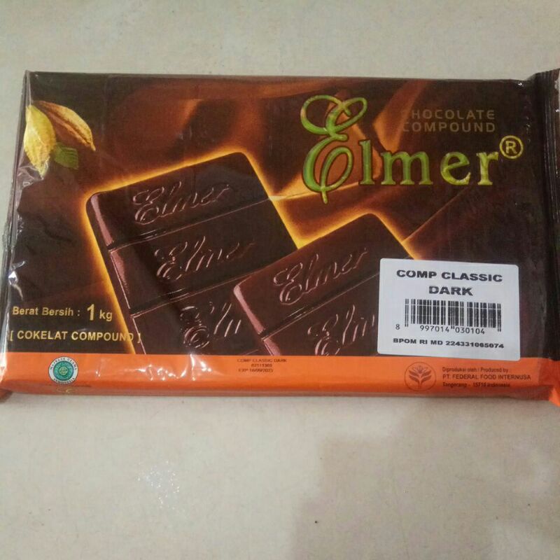 

Coklat Elmer Dark ( 1 kg )
