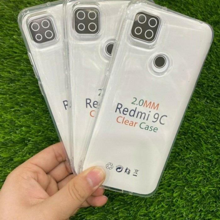 C/C- Softcase Clear Case Sillikon Kondom Case Bening Casing Xiaomi Redmi 9C