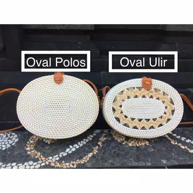 

Tas rotan oval putih,free bubblewrap