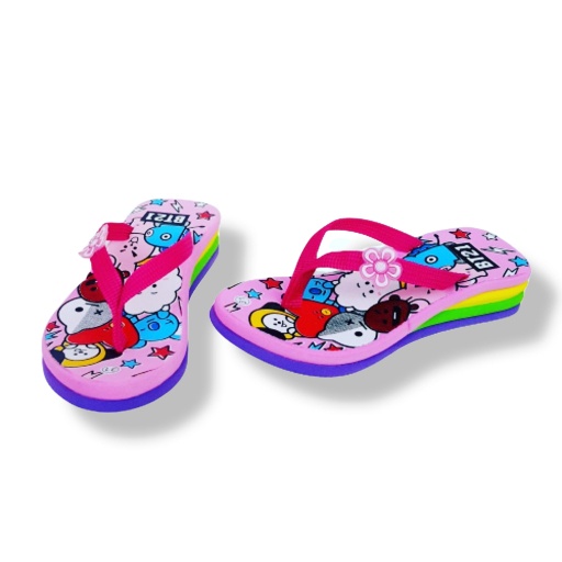 Sandal Wedges Anak Perempuan BTS21 Terbaru