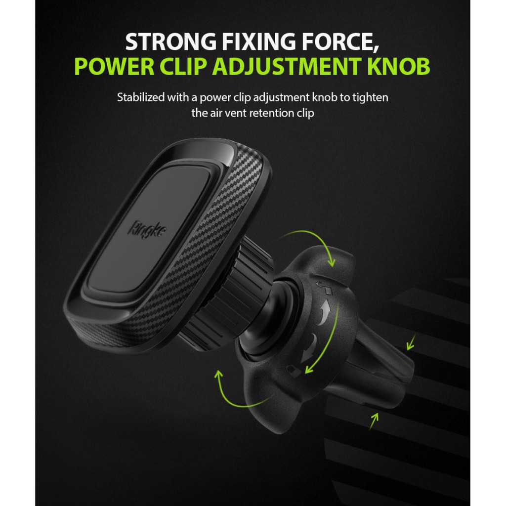 Ringke power clip air vent car mount