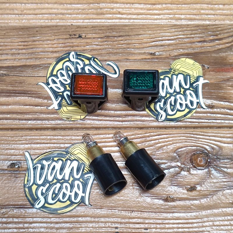 Indikator Lampu netral vespa px Indikator Vespa Px Indikator lampu bohlamp Vespa Px Lama