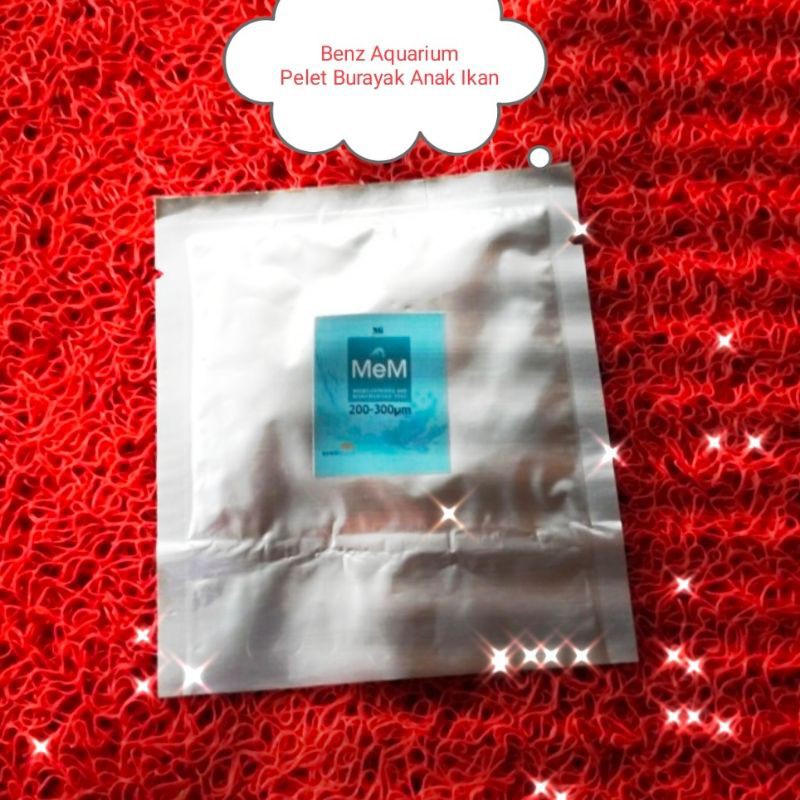 Mem 200 300 Makanan Anak Ikan Cupang Pelet Burayak