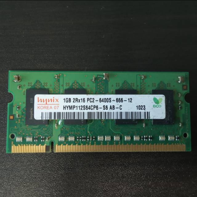 RAM Laptop DDR2 1gb PC 6400