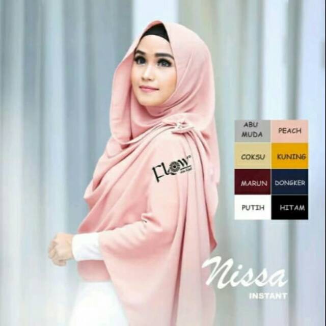 PROMO HOT HIJAB INSTAN NISA SABYAN PASMINA INSTAN NISA SABYAN