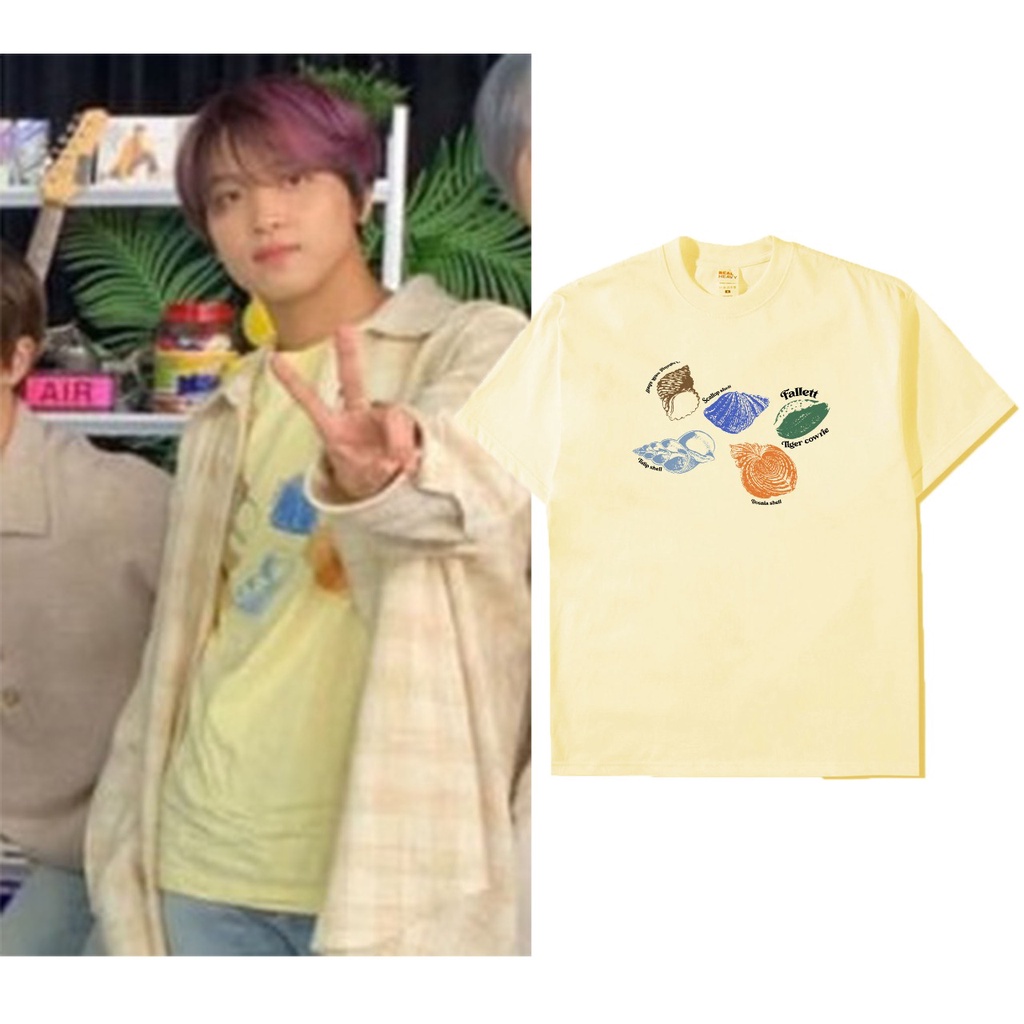 Kaos nct haechan kerang laut