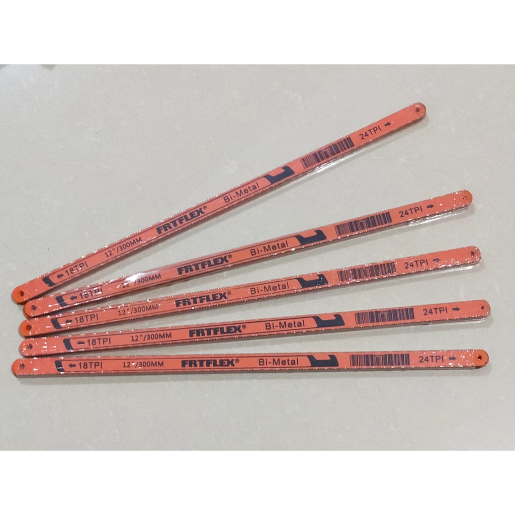 Mata Gergaji Besi 2 Sisi 18T 24T Bolak Balik 12 Inch Gergaji Besi Double