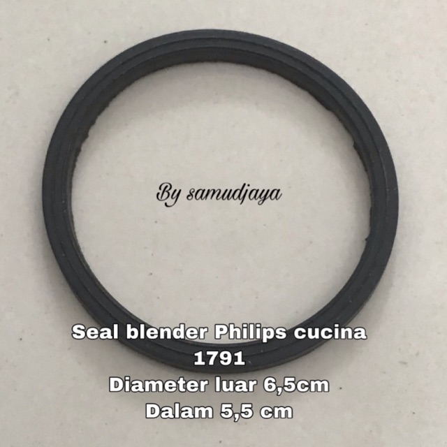 Seal Mounting blender Philips 1791 cucina /karet O ring
