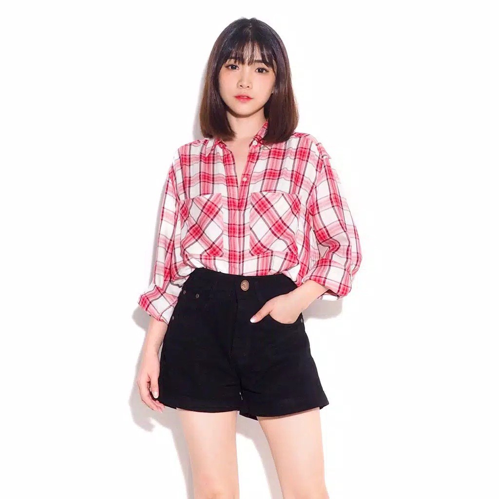 CELANA PENDEK WANITA JEANS SUMMER / HOTPANTS WANITA PEREMPUAN / CELANA BOYFRIEND JEANS