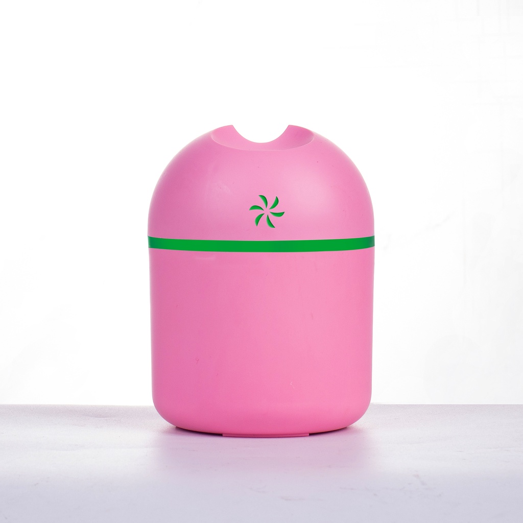 Diffuser Humidifier Mobil Purifier Uap Rumah Aromatherapy Pengharum Pewangi Ruangan Ultrasonic Pewangi Ruangan Air Diffuser Aroma Terapi Purifier Oil Diffuser Portable Terapkan ke Essential oil-DIFUSER 250ML - PINK