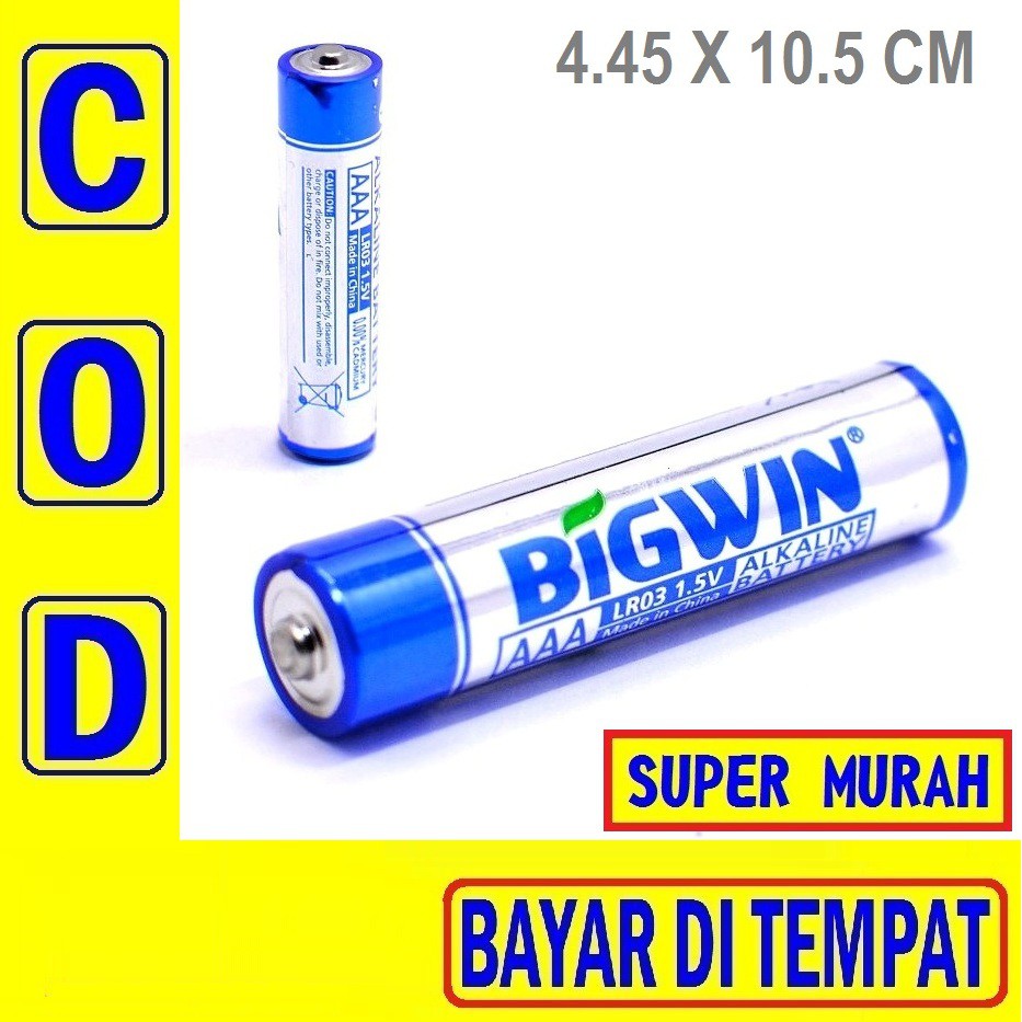 RAK 3C Baterai Aaa Battery A3 Kecil Batre Remot Tv Ac  44.5 X 10.5 Cm