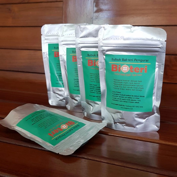 Bubuk Bakteri Pengurai Tinja - Bubuk Bakteri Pengurai Tinja 500 Gr / Bakteri Untuk Sepiteng