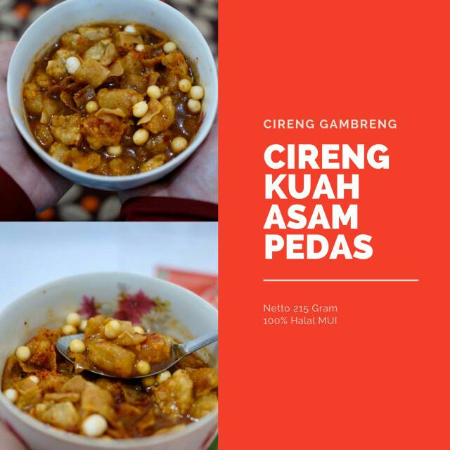 

Cireng Kuah Asam Pedas