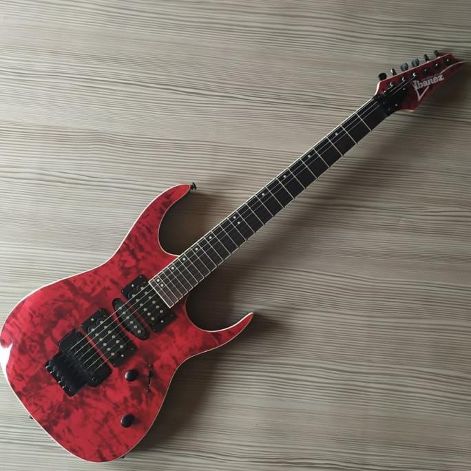 Gitar Listrik Ibanez Premium Merah